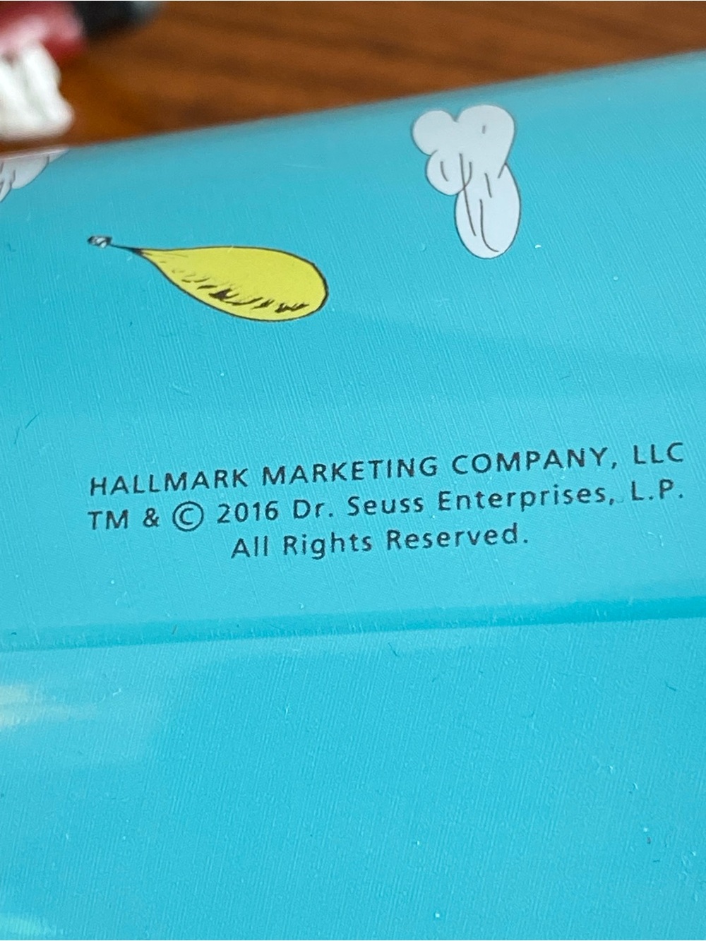 Hallmark Blue "Oh, The Places You'll Go!" Insulated Travel Tumbler NWT no straw - Picture 5 of 11